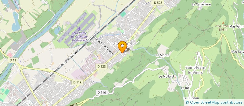 localisation de l'entreprise SCI LES QUARTALLEES  LE VERSOUD