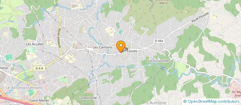 localisation de l'entreprise SCI LES QUATRA à MARSEILLE