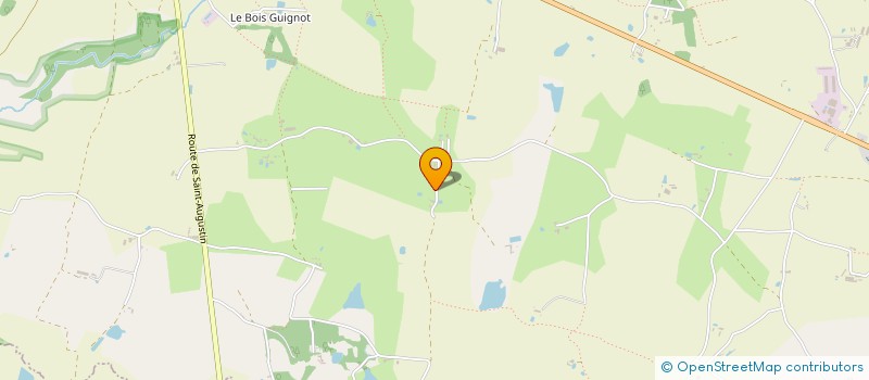 localisation de l'entreprise SCI LES QUATRE AS à BECON-LES-GRANITS