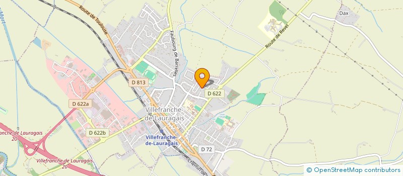 localisation de l'entreprise SCI LES QUATRE CHEMINS  AVIGNONET-LAURAGAIS