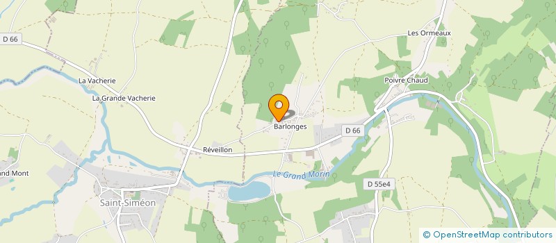 localisation de l'entreprise SCI LES QUATRE D  SAINT-REMY-DE-LA-VANNE