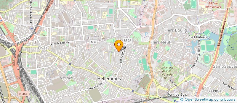 localisation de l'entreprise SCI LES QUATRE DOUDAINES à LILLE