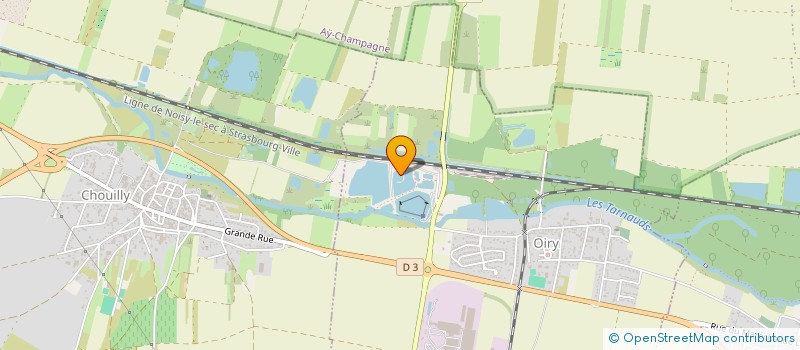 localisation de l'entreprise SCI LES QUATRE I.B  OIRY