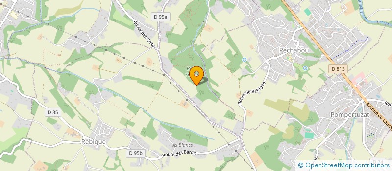 localisation de l'entreprise SCI LES QUATRE J à CASTANET-TOLOSAN