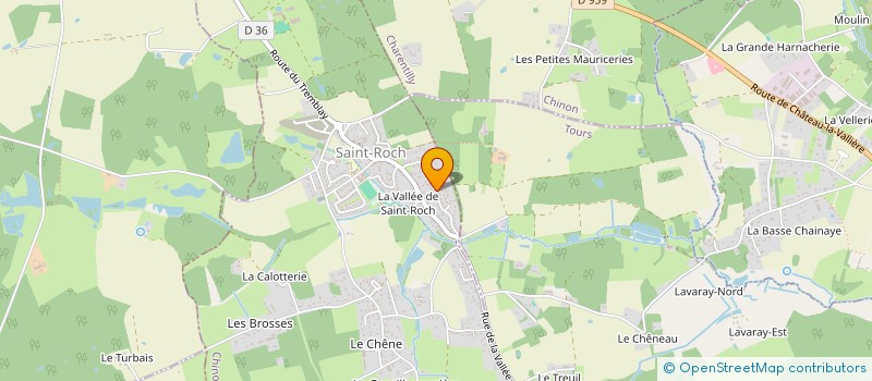 localisation de l'entreprise SCI LES QUATRE M  SAINT-ROCH