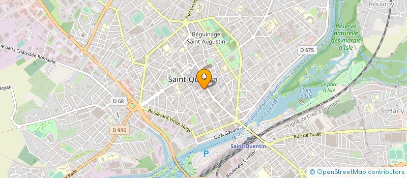 localisation de l'entreprise SCI LES QUATRE MUIDS à SAINT-QUENTIN
