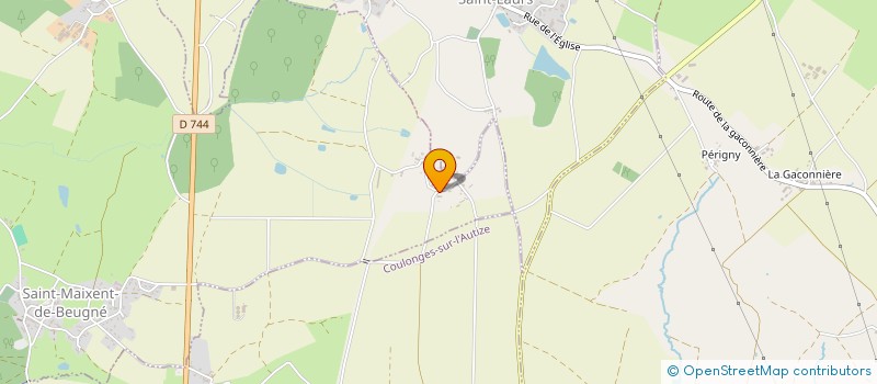 localisation de l'entreprise SCI LES QUATRE O  SAINT-MAIXENT-DE-BEUGNE