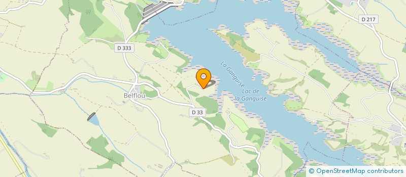 localisation de l'entreprise SCI LES QUATRE PIERRES  BELFLOU