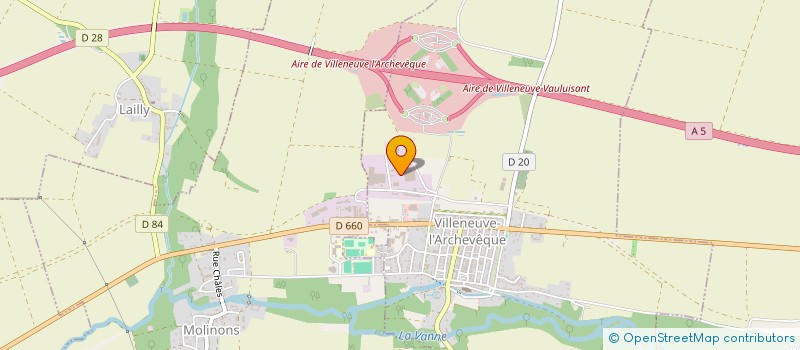 localisation de l'entreprise SCI LES QUATRE SAISONS  LES CLERIMOIS