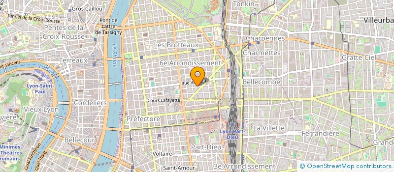 localisation de l'entreprise SCI LES QUATRE SAISONS  LYON