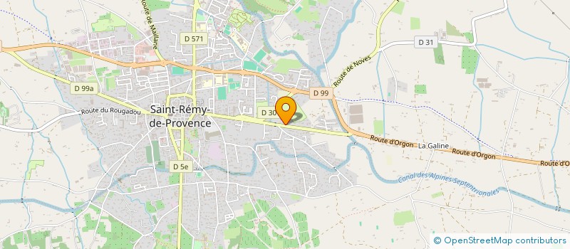 localisation de l'entreprise SCI LES QUATRE SAISONS  SAINT-REMY-DE-PROVENCE
