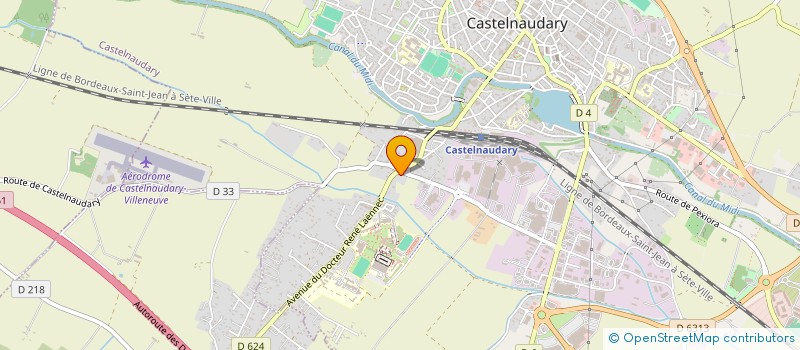 localisation de l'entreprise SCI LES QUATRE SAISONS  CASTELNAUDARY