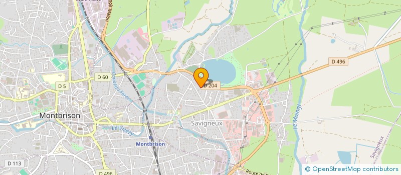 localisation de l'entreprise SCI LES QUATRE SAISONS  SAVIGNEUX