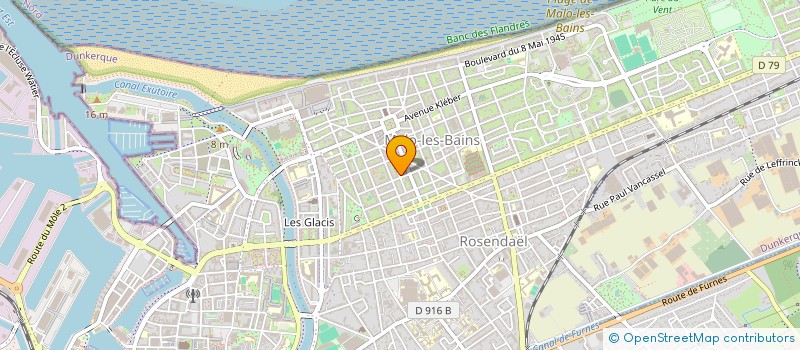 localisation de l'entreprise SCI LES QUATRE SAISONS D'ODILOU à DUNKERQUE