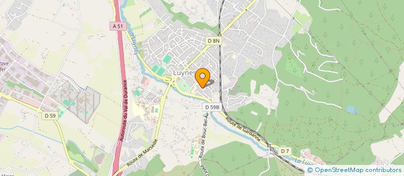 localisation de l'entreprise SCI LES QUATRE TREFLES à AIX EN PROVENCE