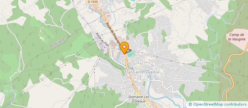 localisation de l'entreprise SCI LES QUATRE VENTS à TRANS-EN-PROVENCE