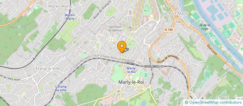 localisation de l'entreprise SCI LES QUATRE VENTS  MARLY-LE-ROI