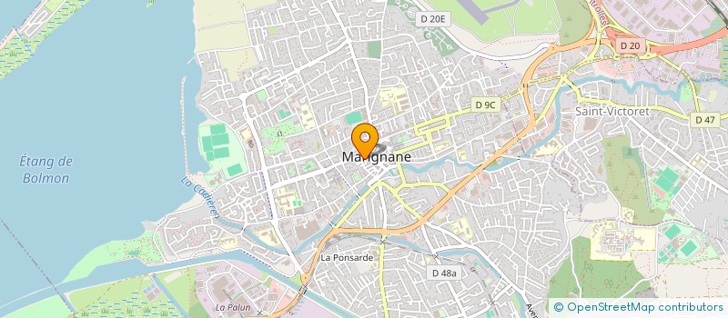 localisation de l'entreprise SCI LES QUATRE VENTS à MARIGNANE