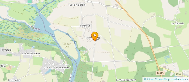 localisation de l'entreprise SCI LES QUATRE VENTS  BAINS-SUR-OUST