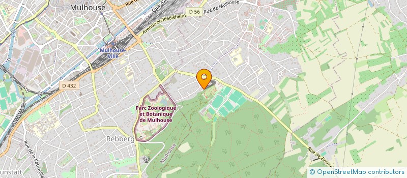 localisation de l'entreprise SCI LES QUATRES FRERES  RIEDISHEIM