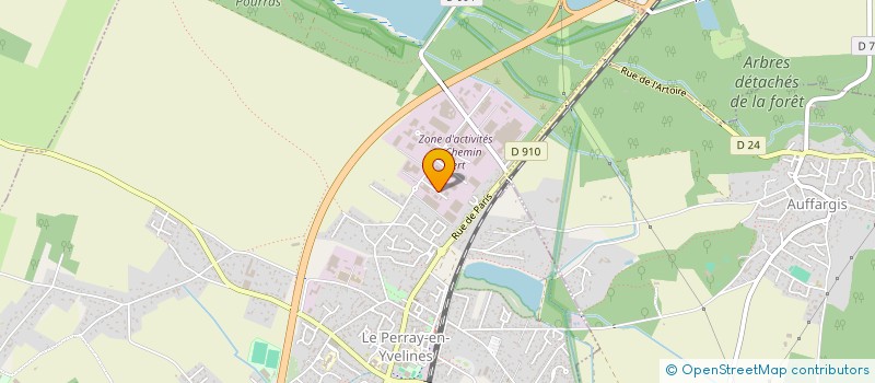 localisation de l'entreprise SCI LES QUATRES VOIES  LE PERRAY-EN-YVELINES