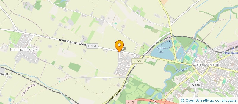 localisation de l'entreprise SCI LES QUATTORS MARTINUS  L'ISLE-JOURDAIN