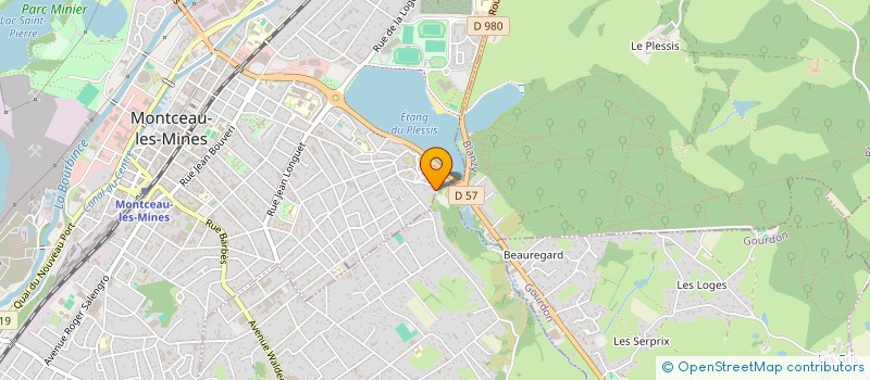 localisation de l'entreprise SCI LES QUELOCHONS à MONTCEAU LES MINES