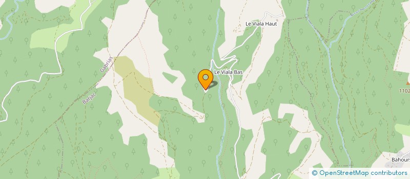 localisation de l'entreprise SCI LES QUEZACOIS  BARJAC