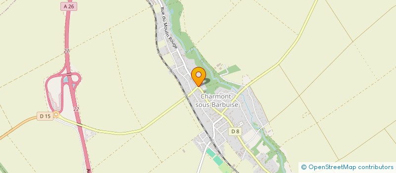 localisation de l'entreprise SCI LES QUITTAINES  CHARMONT-SOUS-BARBUISE