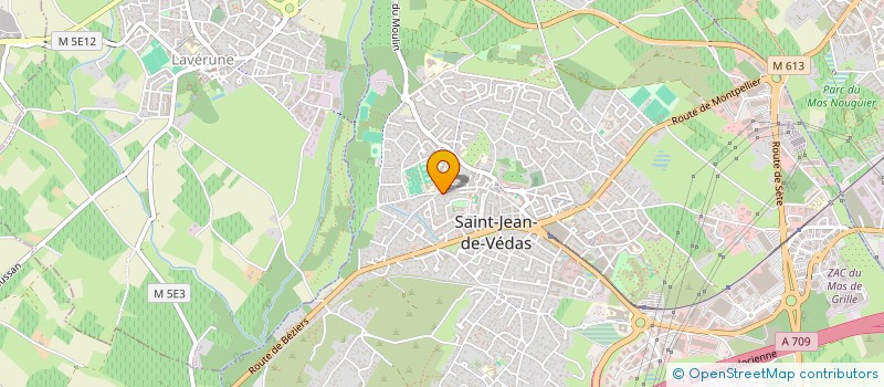 localisation de l'entreprise SCI LES RACINES  SAINT-JEAN-DE-VEDAS