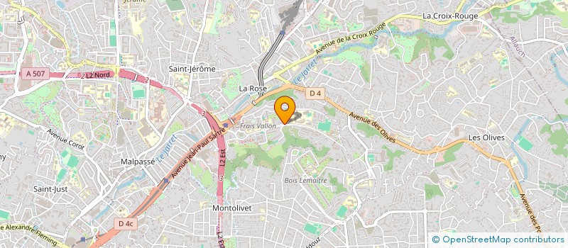 localisation de l'entreprise SCI LES RADIOLOGUES DES JONQUILLES à MARSEILLE
