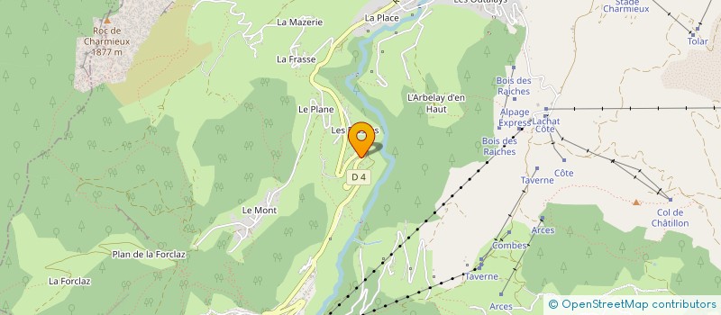 localisation de l'entreprise SCI LES RAFFOURS à LE GRAND BORNAND