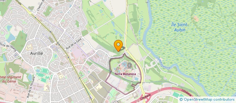 localisation de l'entreprise SCI LES RAFFOUX à AVRILLE