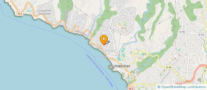 localisation de l'entreprise SCI LES RAMBOUTANS à SCHOELCHER