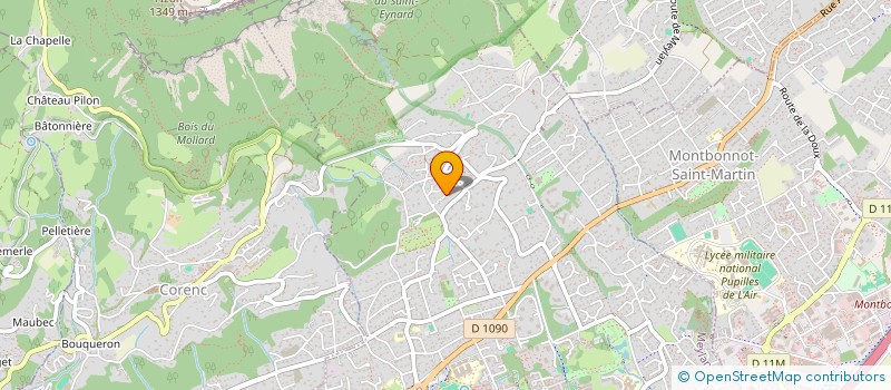 localisation de l'entreprise SCI LES RAMEAUX à MEYLAN