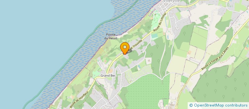 localisation de l'entreprise SCI LES RAMIERS  VILLERVILLE