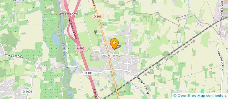 localisation de l'entreprise SCI LES RANCHESES  LES CHERES