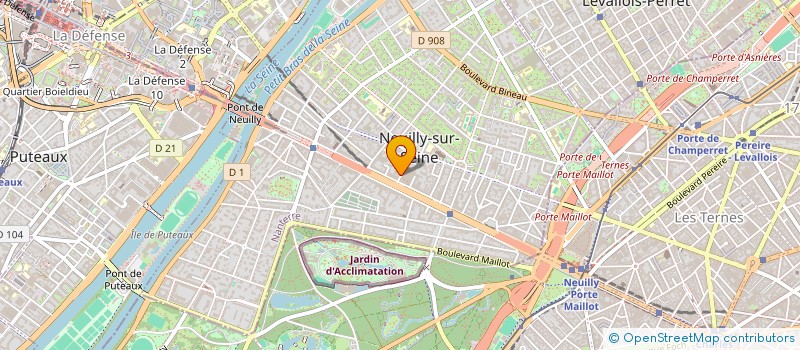 localisation de l'entreprise SCI LES RASSES à NEUILLY-SUR-SEINE