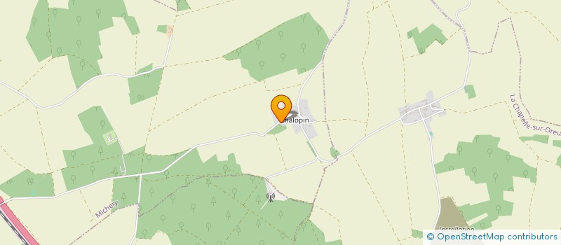 localisation de l'entreprise SCI LES RAYETTES  MICHERY