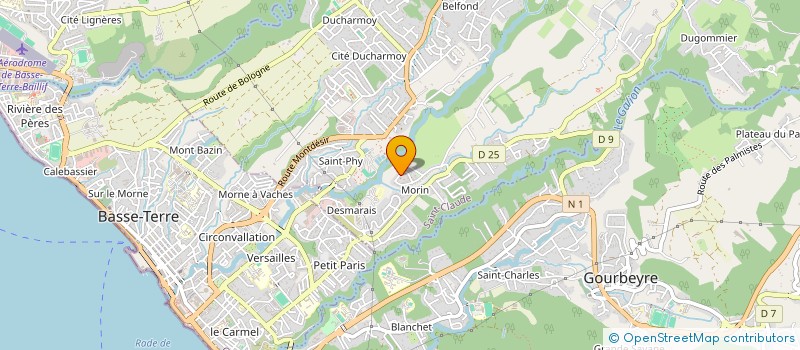 localisation de l'entreprise SCI LES RAYONS VERTS à SAINT-CLAUDE