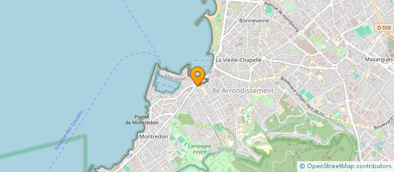 localisation de l'entreprise SCI LES REGATES à MARSEILLE