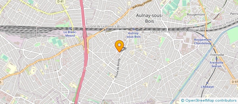 localisation de l'entreprise SCI LES RELAIS à AULNAY-SOUS-BOIS