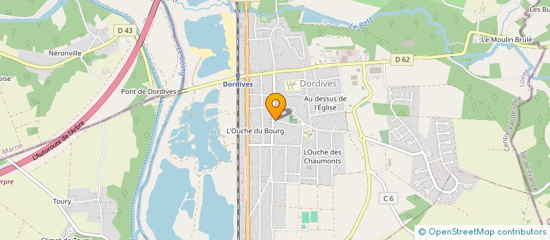 localisation de l'entreprise SCI LES REMPARTS à DORDIVES