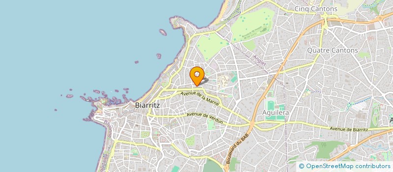 localisation de l'entreprise SCI LES REMPARTS à BIARRITZ