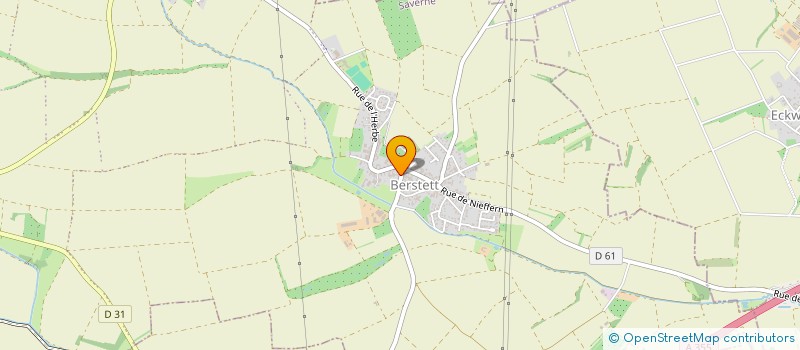 localisation de l'entreprise SCI LES REMPARTS  BERSTETT