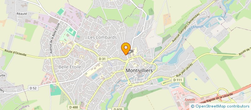 localisation de l'entreprise SCI LES REMPARTS  FONTENAY