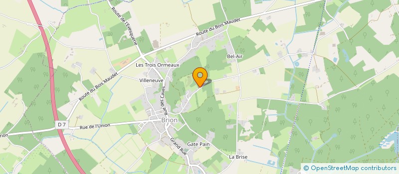 localisation de l'entreprise SCI LES REMPARTS à BRISSAC LOIRE AUBANCE