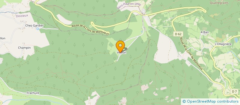 localisation de l'entreprise SCI LES REMPARTS  DOIZIEUX