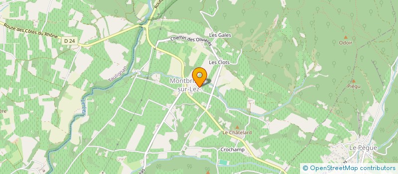 localisation de l'entreprise SCI LES REMPARTS  MONTBRISON-SUR-LEZ