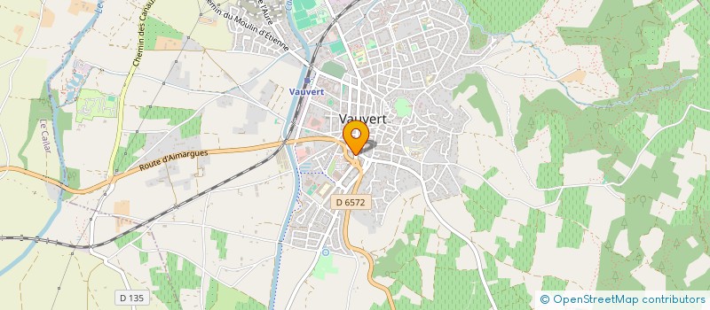 localisation de l'entreprise SCI LES REMPARTS DE LUNEL  VAUVERT